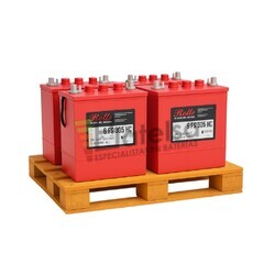 Pack 4 bater�as ROLLS 6FS305HC | 6 Voltios 410 Amperios C100